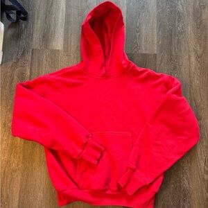 Yeezy x Gap Red Men's Hoodie Medium Double Layered Kanye